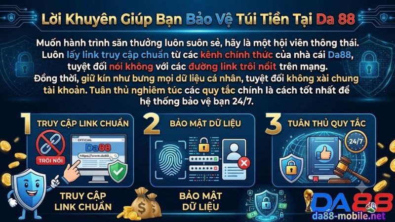 Bí kíp bảo vệ quyền lợi khi cược tại Da 88 Bí kíp bảo vệ quyền lợi khi cược tại Da 88